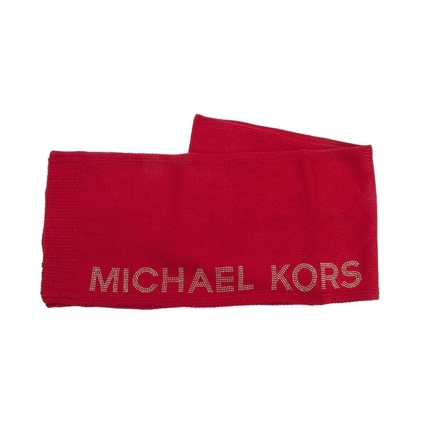 michael kors red scarf