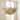 24" Vintage Antique Gold 6 Light Bowl Metal Leaf Chandelier with Adjustable Chain