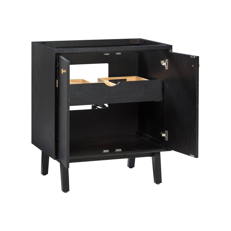Avanity Adele 30 in. Vanity Only in Black Oak finish