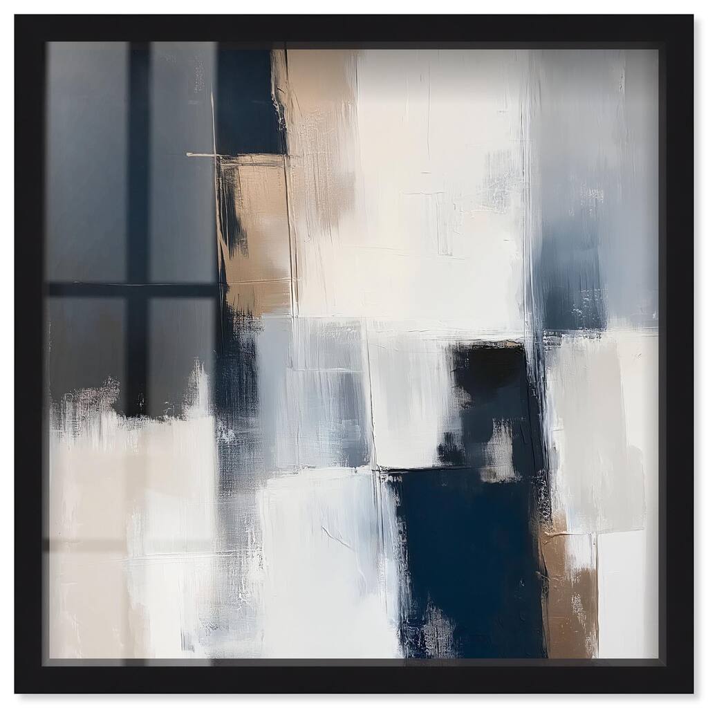 Blue Mood Depth II Shadowbox by Art Remedy