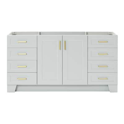 Ariel Q066S-BC Taylor 66" Single Free Standing Vanity Cabinet