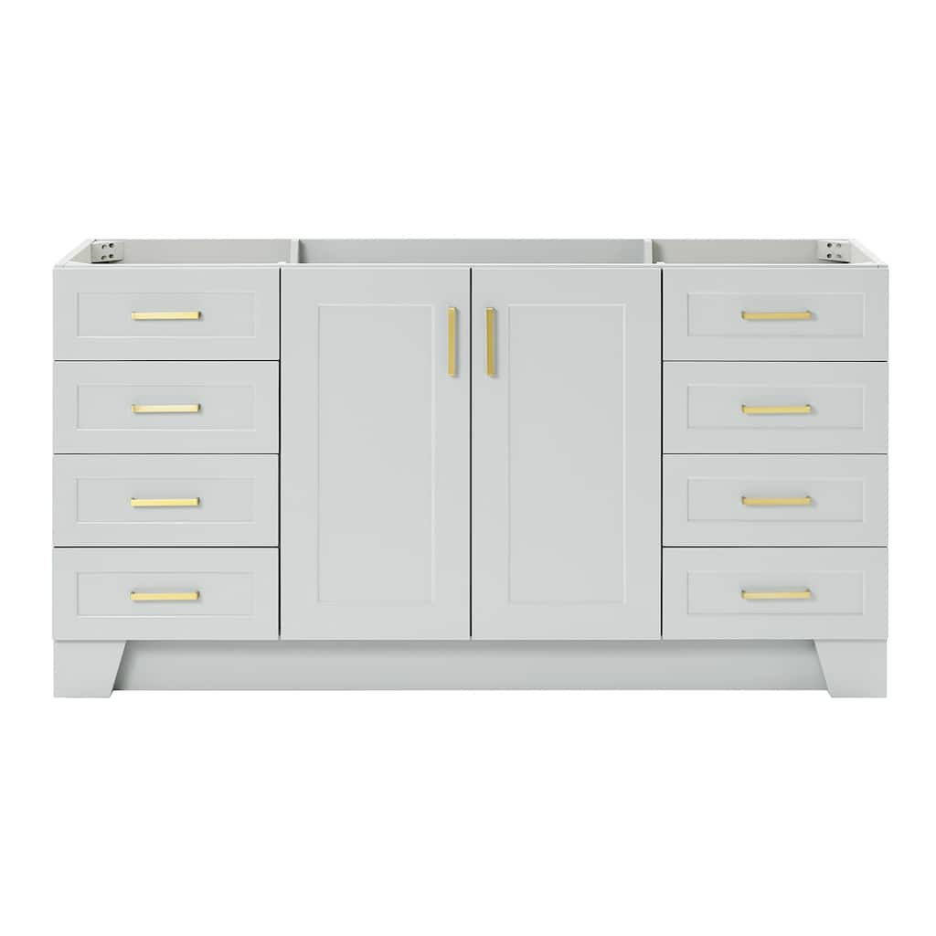 Ariel Q066S-BC Taylor 66" Single Free Standing Vanity Cabinet