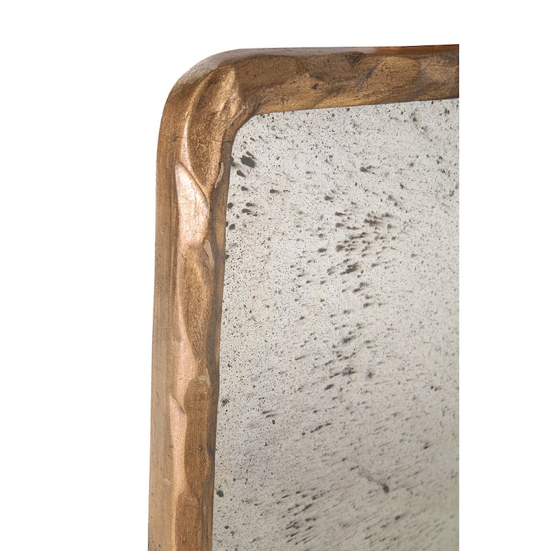Furniture Classics Hammered Edge Gold Mirror - Gold