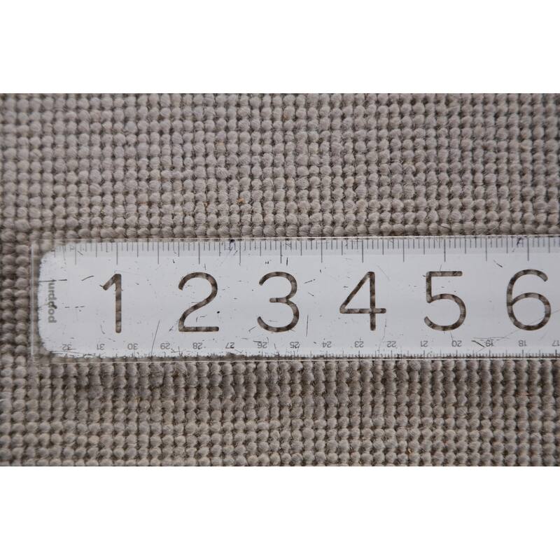 Hand Knotted Oriental 100% Wool Carpet Modern Solid Purples Gabbeh Runner Rug - 10' 1'' X 2' 11''