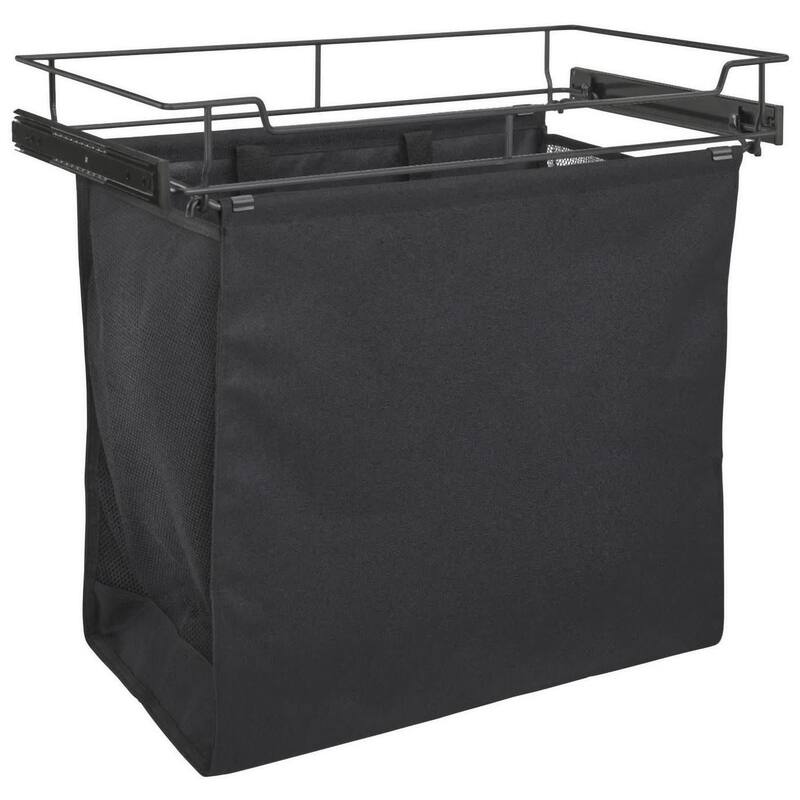 Rev-A-Shelf SCOHSL Series 24 Inch Pull Out Laundry Hamper