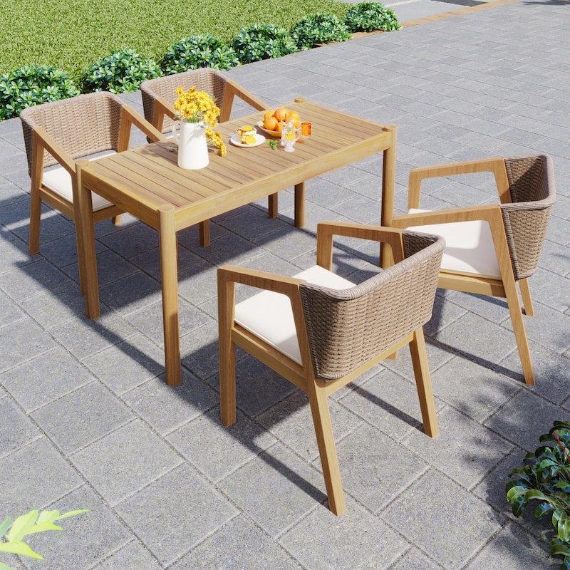 Christopher Knight Home 5-Piece Patio Dining Set