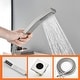preview thumbnail 5 of 10, Waterfall Deck Mount Tub Faucet With Handheld Shower Brass Roman Bathtub Faucet Modern Tub Filler With Sprayer