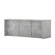 preview thumbnail 15 of 15, 94.5” Extra Large Kitchen Island with Storage, Stone-Look Counter Height Island, Fully Assembled Modern Kitchen Furniture