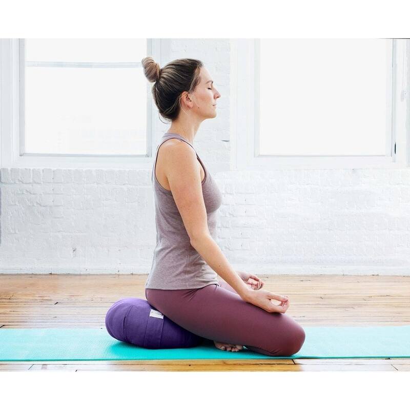 Sol Living Round Cotton Zafu Cushion Yoga Accessory