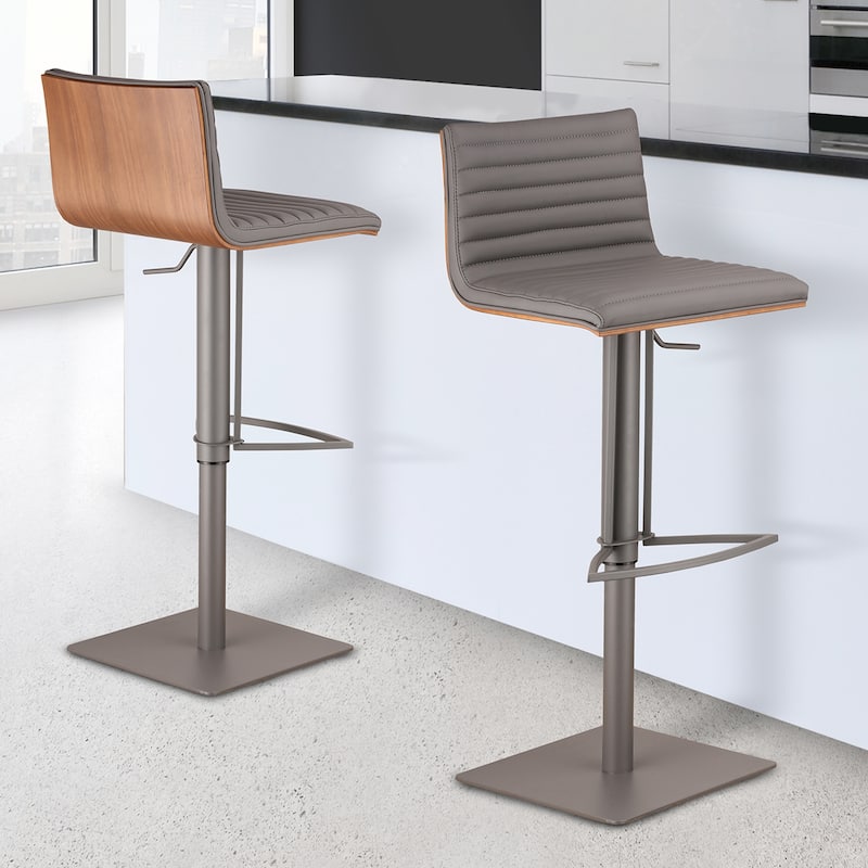 Cafa 22" Adjustable Swivel Bar Stool