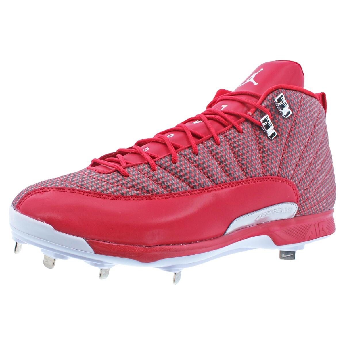 jordan baseball cleats red