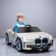 preview thumbnail 2 of 15, 12V Licensed BMW i4 Kids Electric Ride-On Car with Remote Control, Music, Lights, Suspension, Horn, for Boys & Girls Ages 3-6
