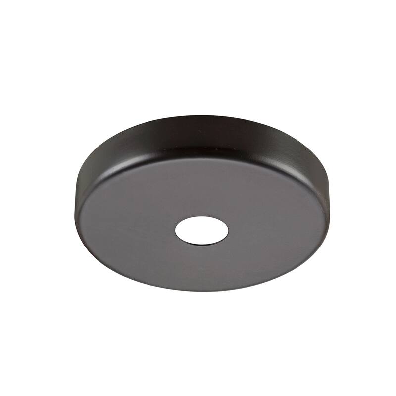 Aspen Creative Contemporary Chandelier&Light Fixture Canopy,Oil Rubbed Bronze,5-1/8" Diameter,1" Center Hole,2PK