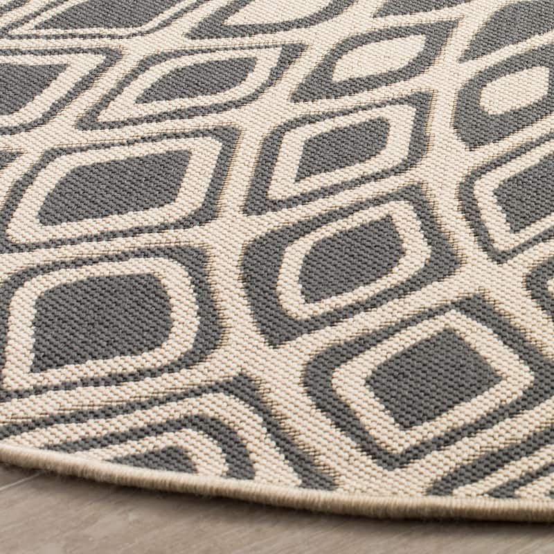 SAFAVIEH Courtyard Marylyn Indoor/ Outdoor Waterproof Patio Backyard Rug
