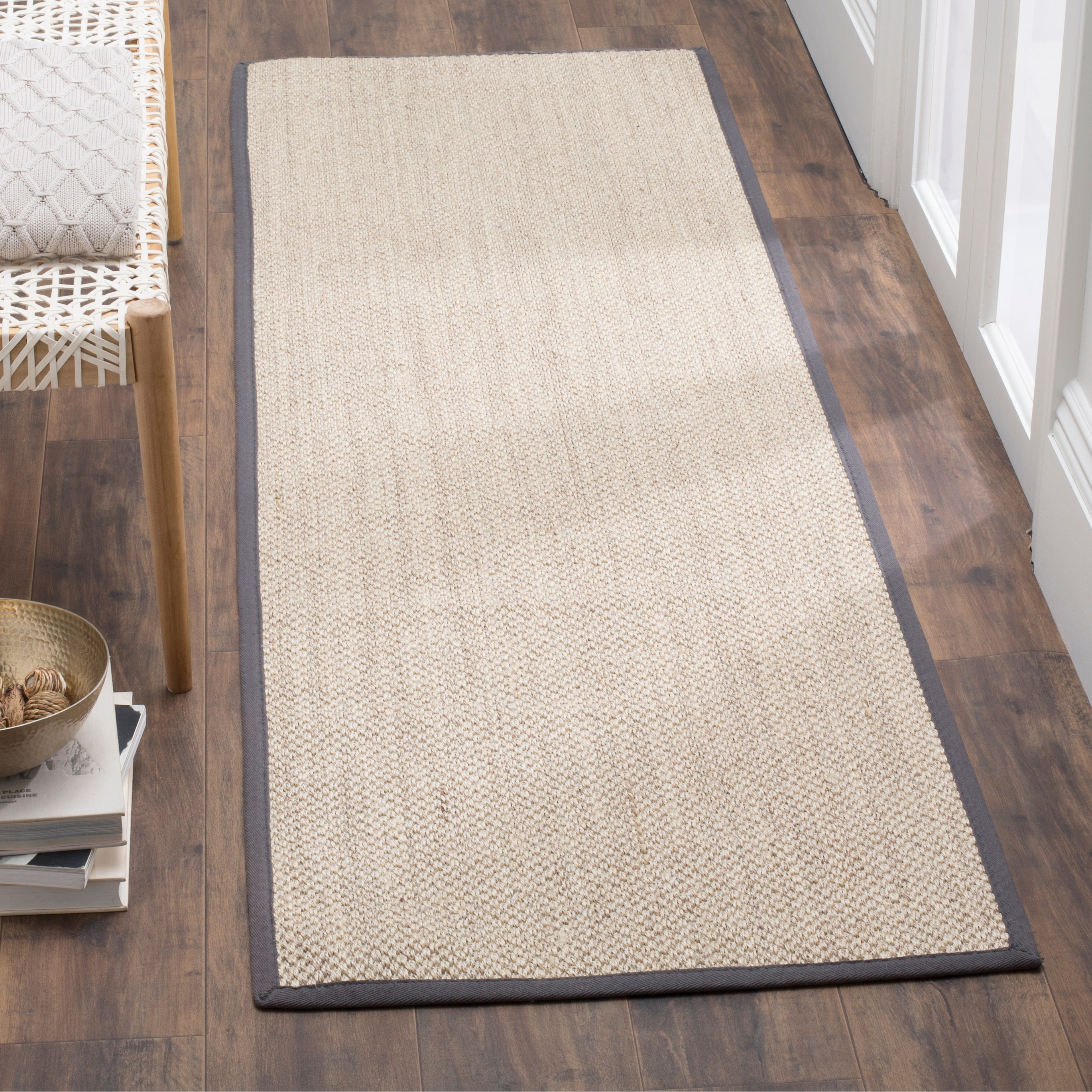 Safavieh Natural Fiber Marble Beige Sisal Area Rug 9' X 12' for sale online 