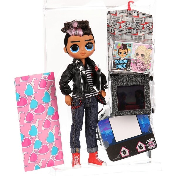OMG Movie Magic Fashion Tough Dude and Pink Chick Doll