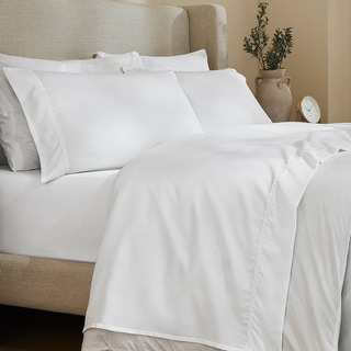 Superior Imperia Cotton Blend Embroidered 600 Thread Count Sheet Set