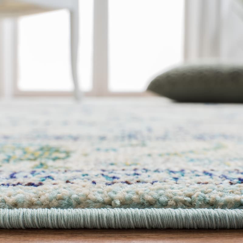 SAFAVIEH Monaco Oceane Boho Medallion Distressed Area Rug
