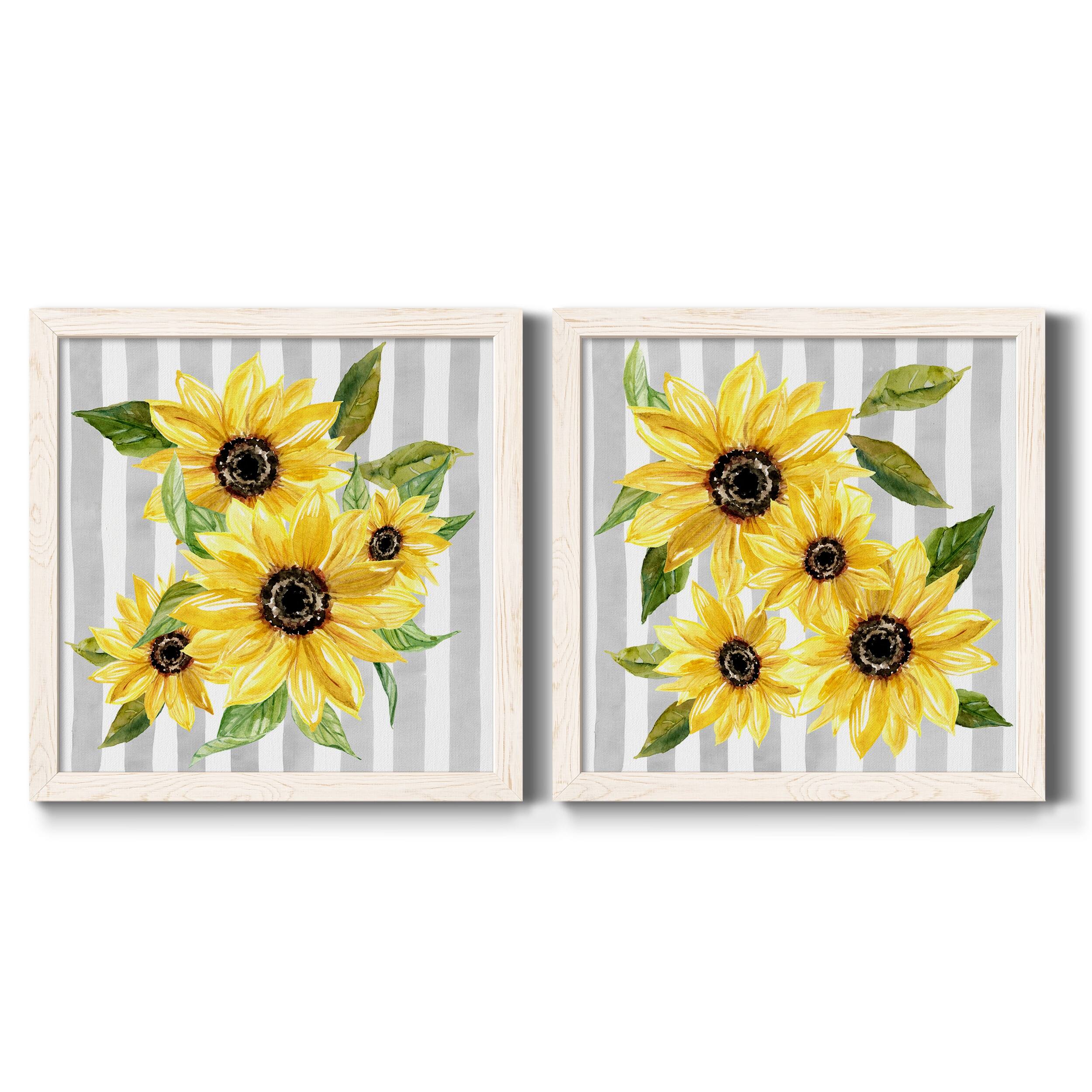 Sunflower Array I-Premium Framed Canvas - Ready to Hang - Bed Bath ...