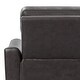 preview thumbnail 7 of 20, Abbyson Ludovic Leather Power Reclining Loveseat with Power Headrest