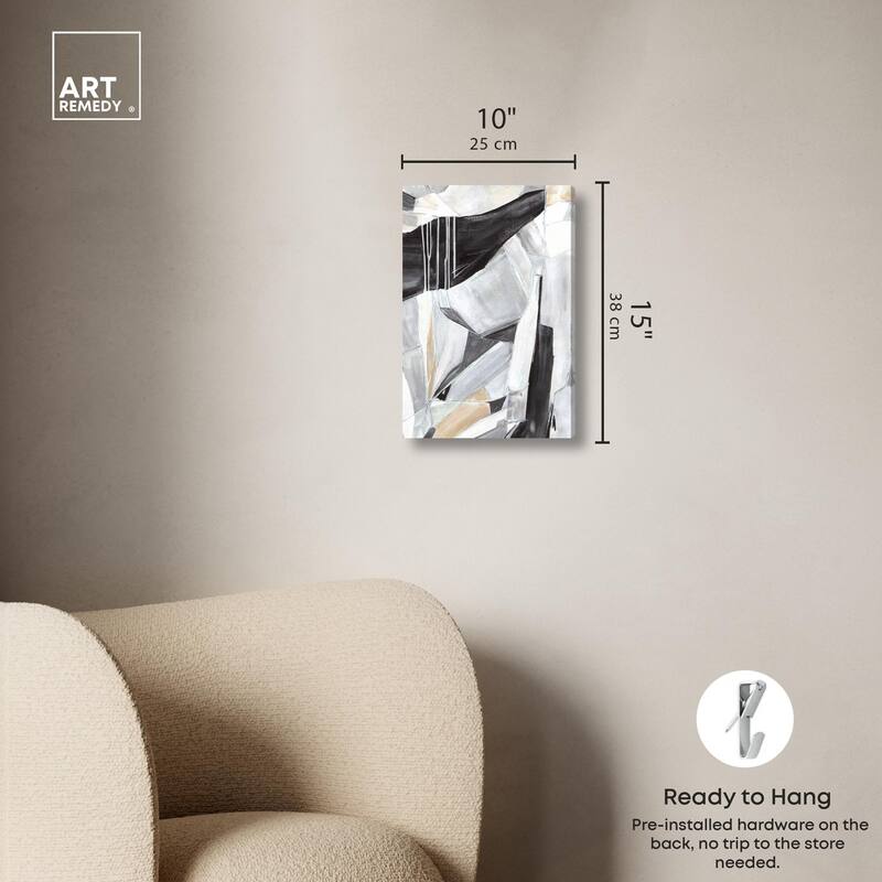 A Lonely Walk Canvas by Art Remedy, Gallery Wrapped