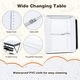 preview thumbnail 6 of 8, Costway Baby Infant Changing Table Folding Diaper Station Nursery with