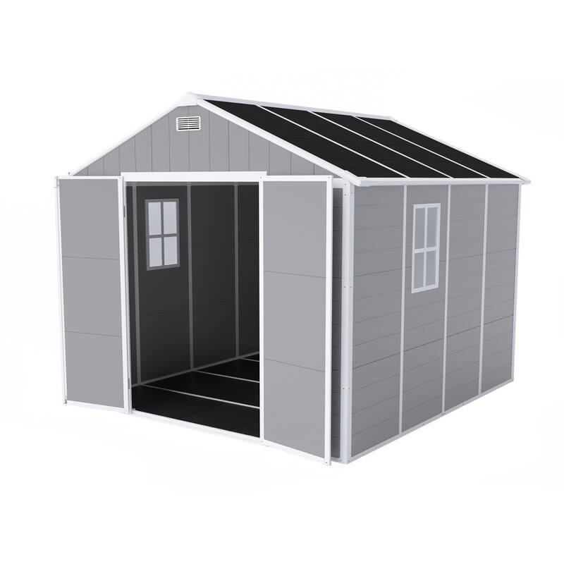Polypropylene Waterproof Storage Shed with Rust and UV Proof