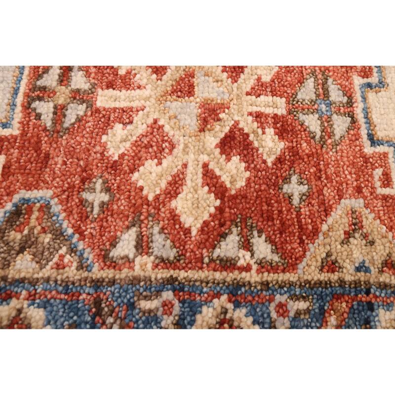 ECARPETGALLERY Hand-knotted Jules Serapi Dark Copper Wool Rug - 2'7 x 9'10