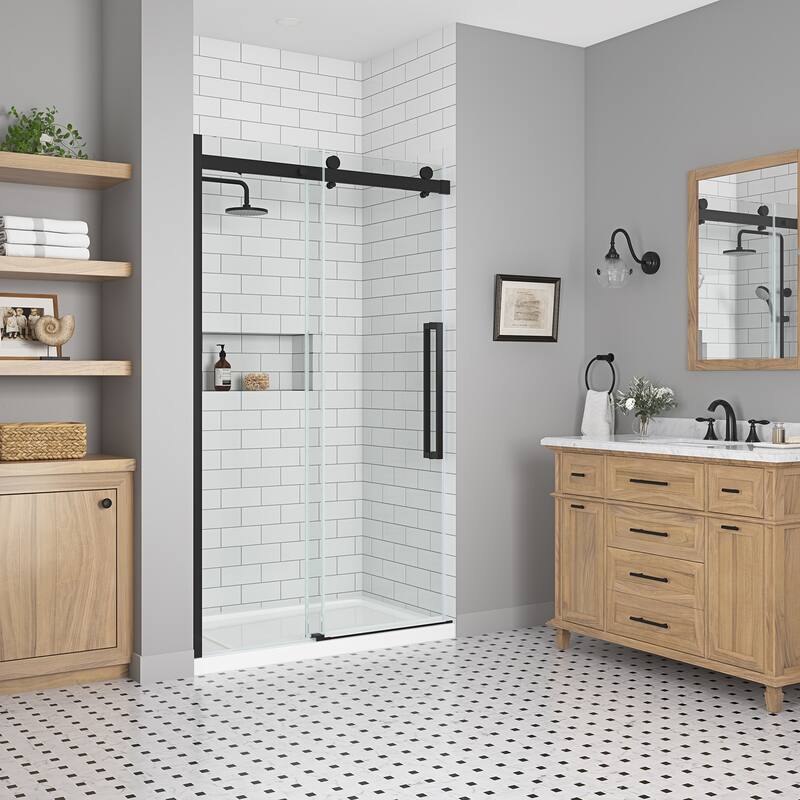 OVE Decors Bel Soft-Close Frameless Sliding Soft Close Shower Door