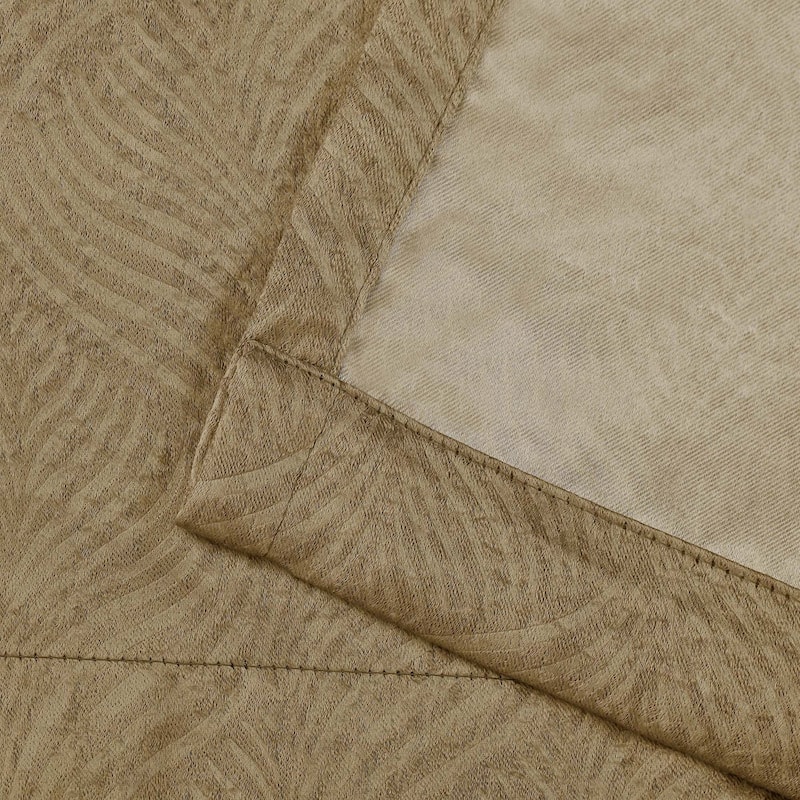 Superior Waverly Washable Room Darkening Curtains, Set of 2 Panels