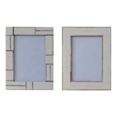 Resin Photo Frames with Horn Inlay