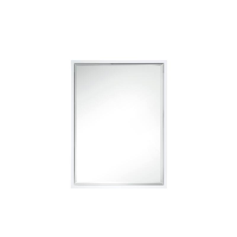 James Martin Vanities Milan 23.6" Rectangular Cube Mirror