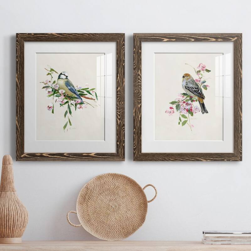 Spring Song Blue Bird-Premium Framed Print - Ready to Hang