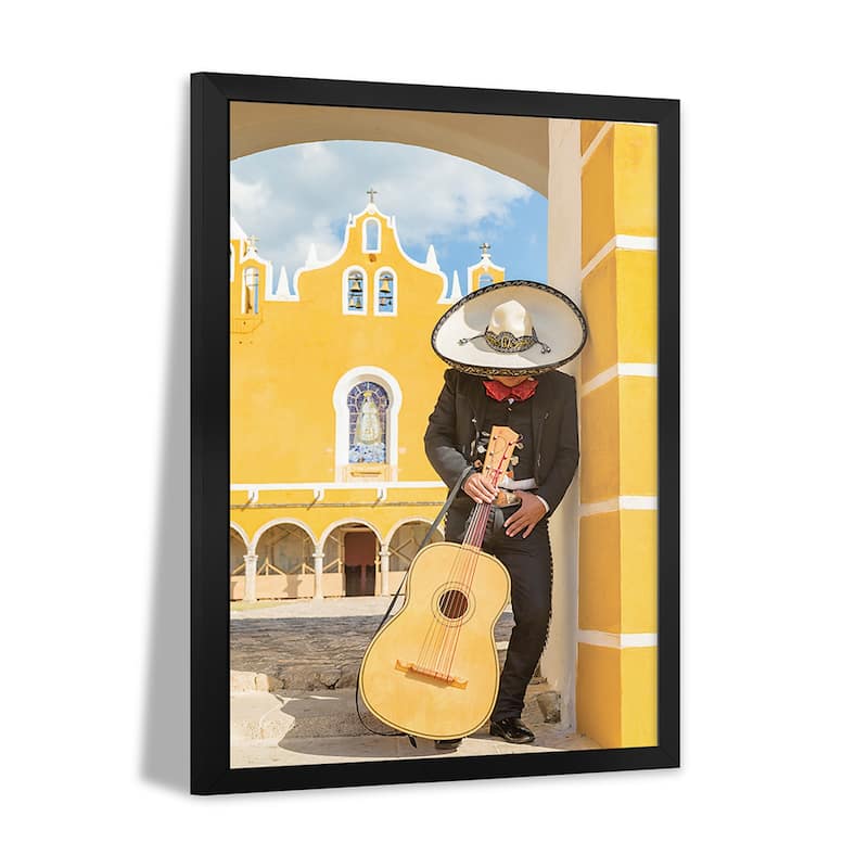 Mexican Mariachi Premium Framed Poster by Matteo Colombo