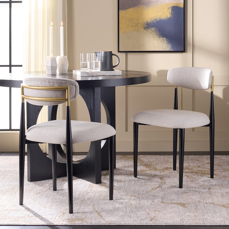 SAFAVIEH Home Covelle Dining Chair (Set of 2) - 21"W x 20"D x 32"H