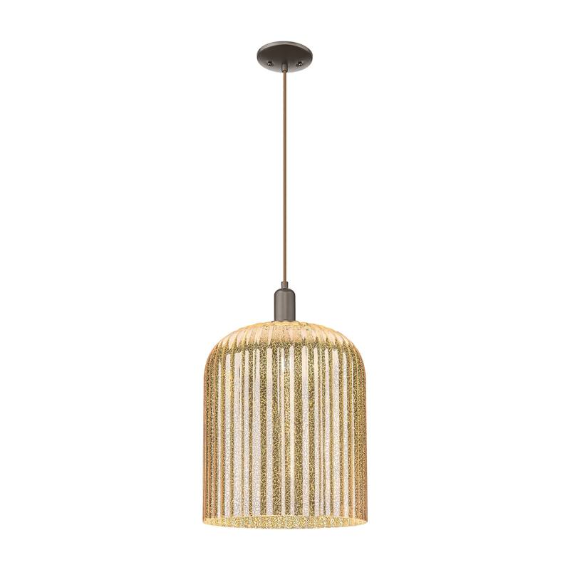 Innovations Lighting Downtown Urban - Bridal Veil - 1 Light 12" Cord Hung Mini Pendant