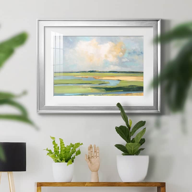 Pastel Horizon II Premium Framed Print - Ready to Hang