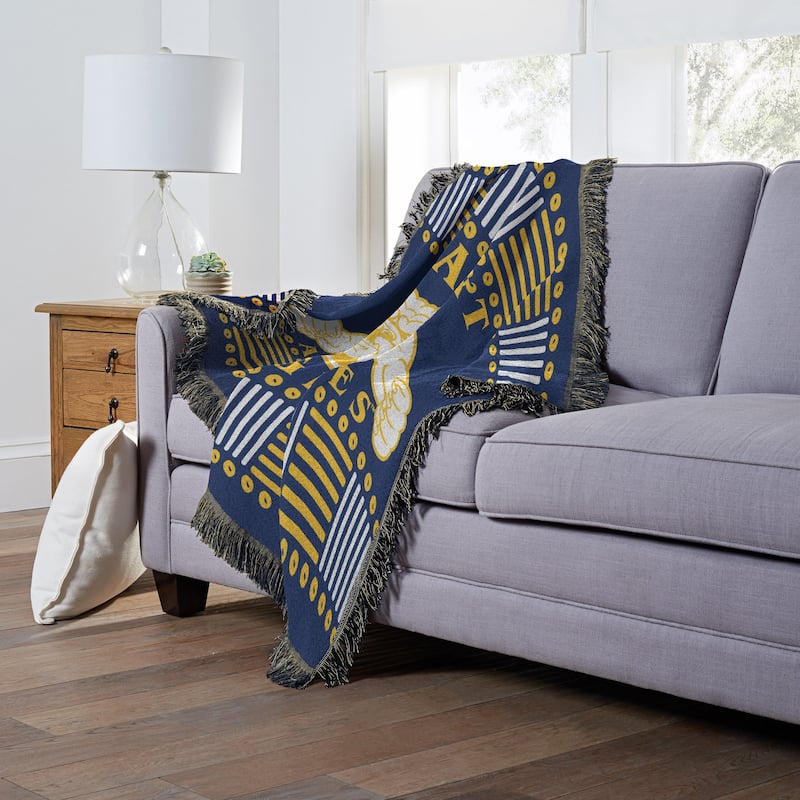 NCAA Homage Jacquard Throw Blanket