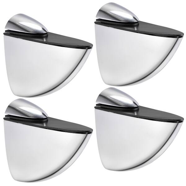 Shop Glass Shelf Bracket Clamp Solid Zinc Alloy Adjustable Wall