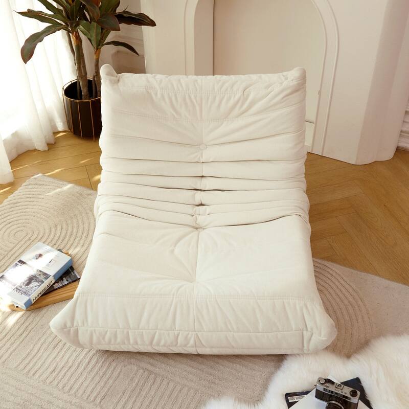 35.4 in.W Floor sofa Bean Bag Chair Fireside Bean Bag Lounger