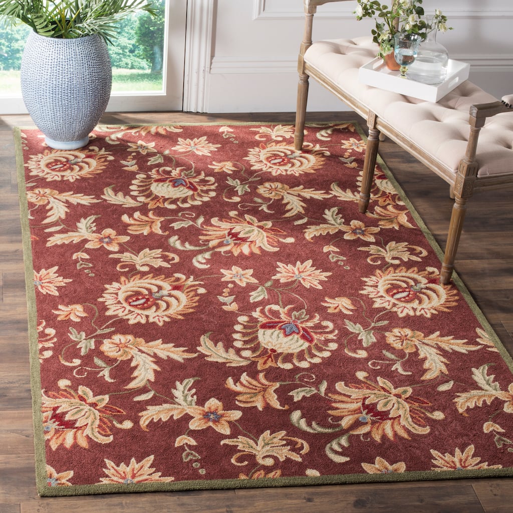 SAFAVIEH Handmade Easy Care Elana Oriental Rug