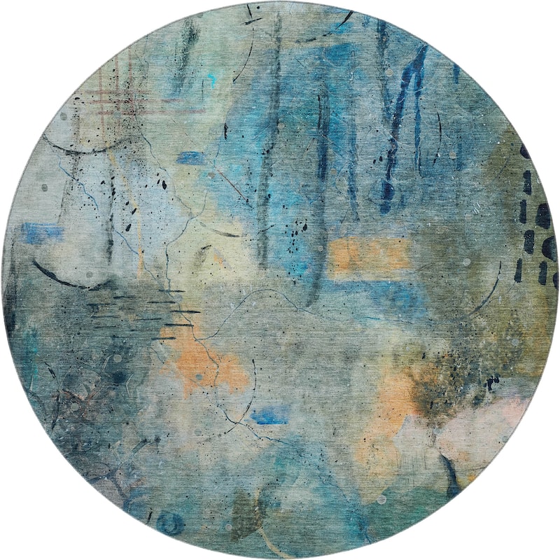 Premium Washable Super Soft Abstract Glam Mayfield Rug