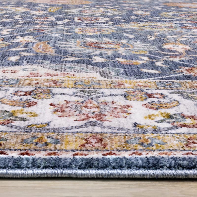 Olivia Collection - Classic Elegant Border Area Rug