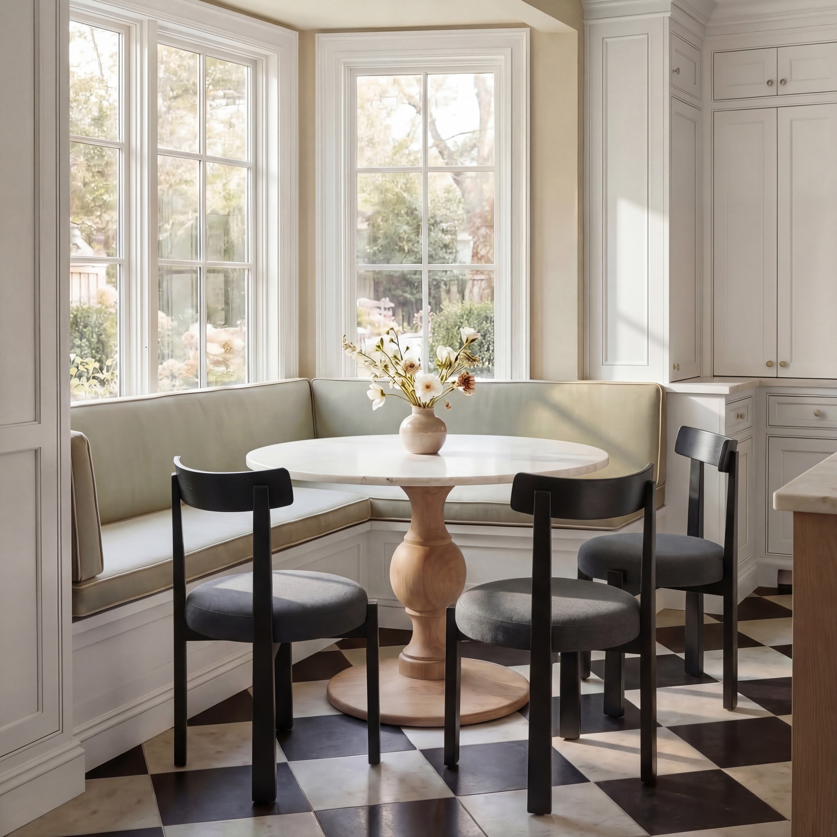 SAFAVIEH HOME Tojo Cane Rounded Back Dining Chair (Set of 2) - 23
