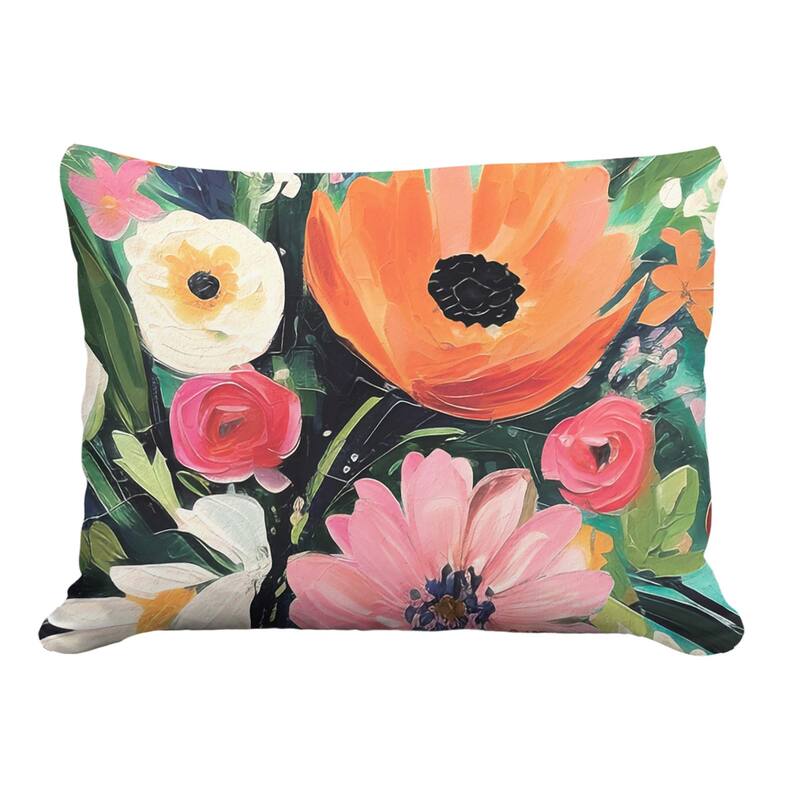 Magnolia Casual Outdoor Pillow Spring Fling 19x24