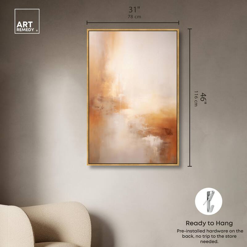 Dusky Dunes Canvas by Art Remedy