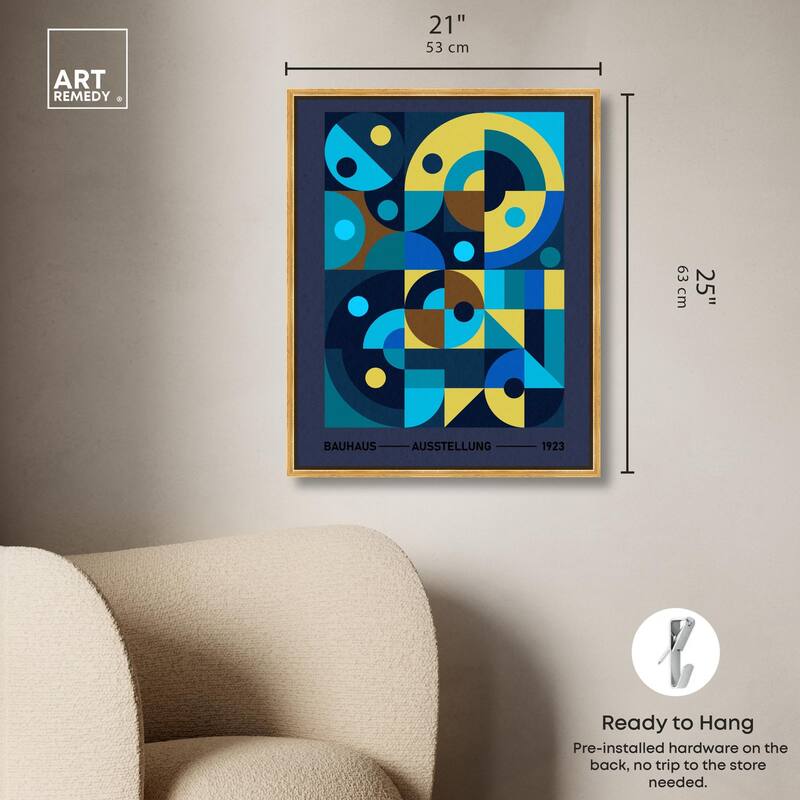 Bauhaus Canvas by Art Remedy
