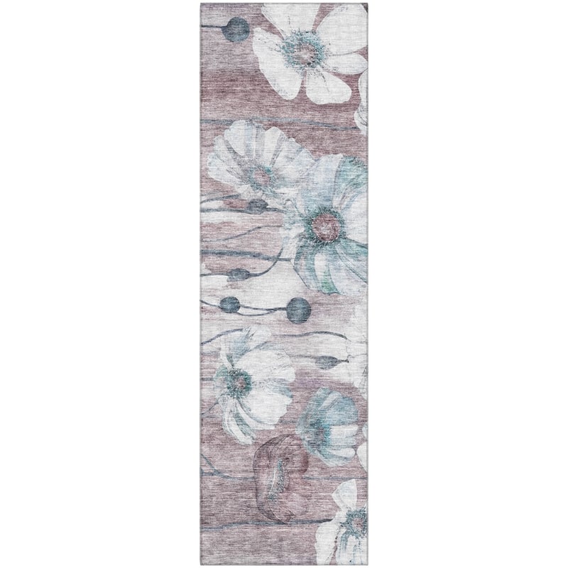 Premium Washable Super Soft Modern Floral Mayfield Rug