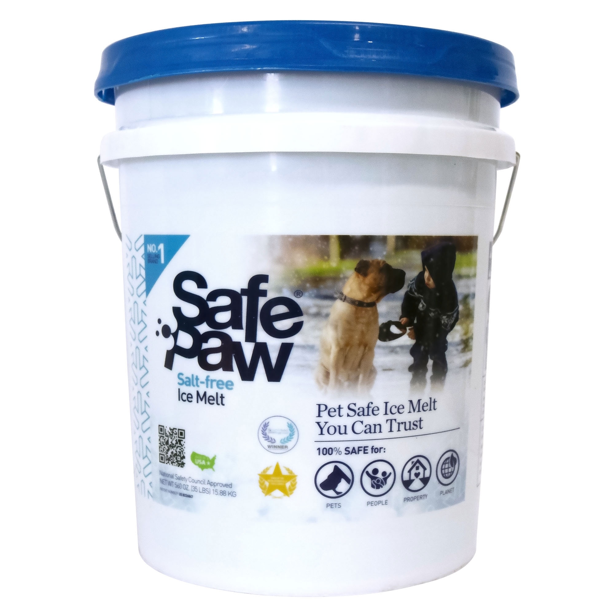 Safe Paw Pet Friendly Concrete Safe Salt Free Ice Melt