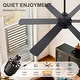 preview thumbnail 185 of 193, 42/48/52/56/60/65-IN LED Ceiling Fan with Light Kit and Remote(5/6/7/8-Blade)